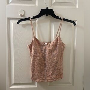 VS Snake Print Cami Top